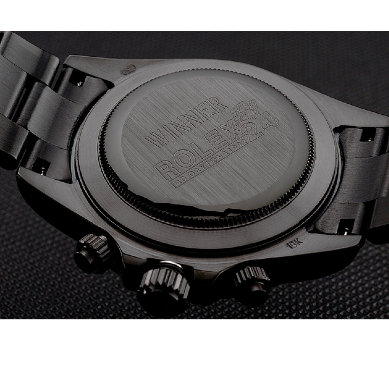 Aaa replica watch Bracelet Daytona 1454022 Steel Black Midnight Blue Staineless Rolex Dial 0815